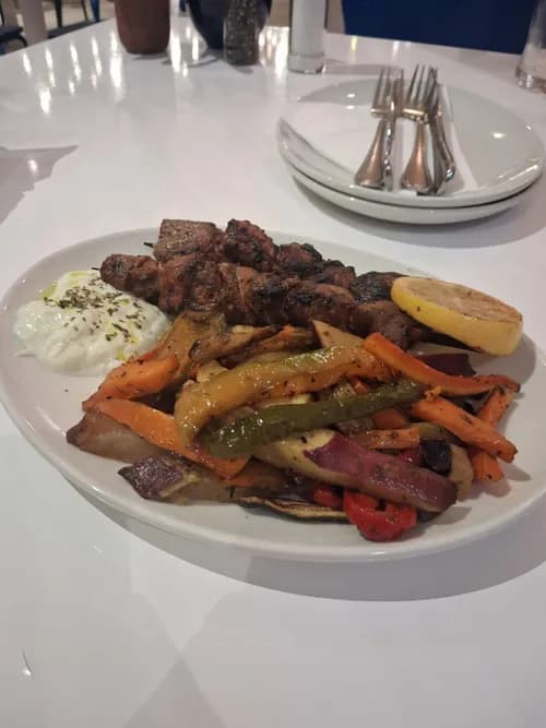 A comfy, casual Greek kitchen