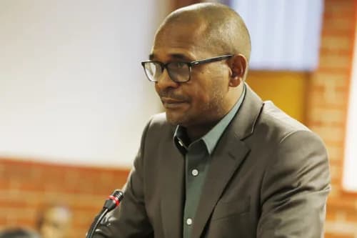 Fadiel Adams under fire