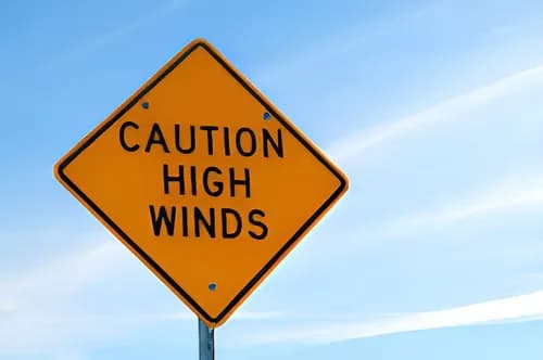 Today's weather: Cold front brings strong winds and isolated rain to Western Cape