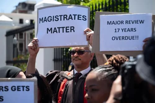 'We deserve better': Magistrates rally for equal privileges with judges