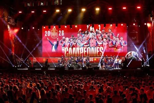 Two million fans fill Madrid as Spain celebrate World Cup victory