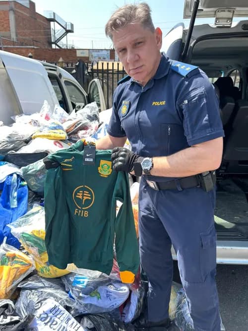 LOOK: R9 million worth of counterfeit goods seized during Pretoria operation