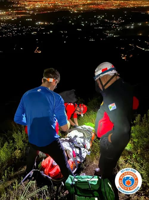Dramatic Night Rescues in Cape Town's Helderberg Nature Reserve and Table Mountain