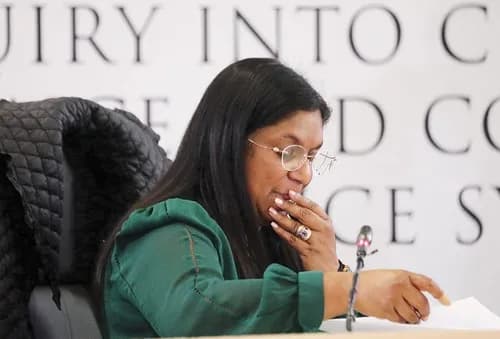 IDAC boss Andrea Johnson's testimony cut short after medication leaves her 'unwell'