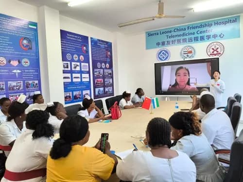 Chinese doctors launch traditional Chinese medicine training in Sierra Leone