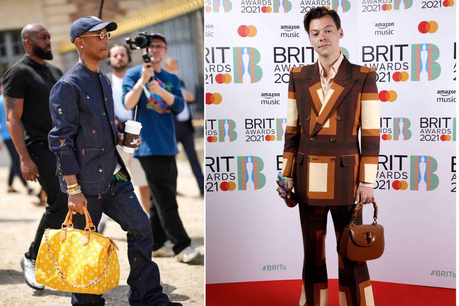 Forget the briefcase: These celebrity men are making handbags cool again