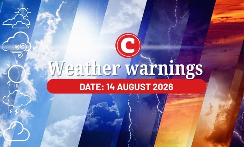 Weather alert: Damaging winds in NC as frost expected in Gauteng and FS and EC will be fine and warm