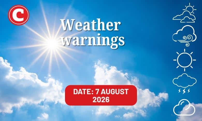 Friday’s weather: Fine and cool in Gauteng with fog and isolated rain in KZN