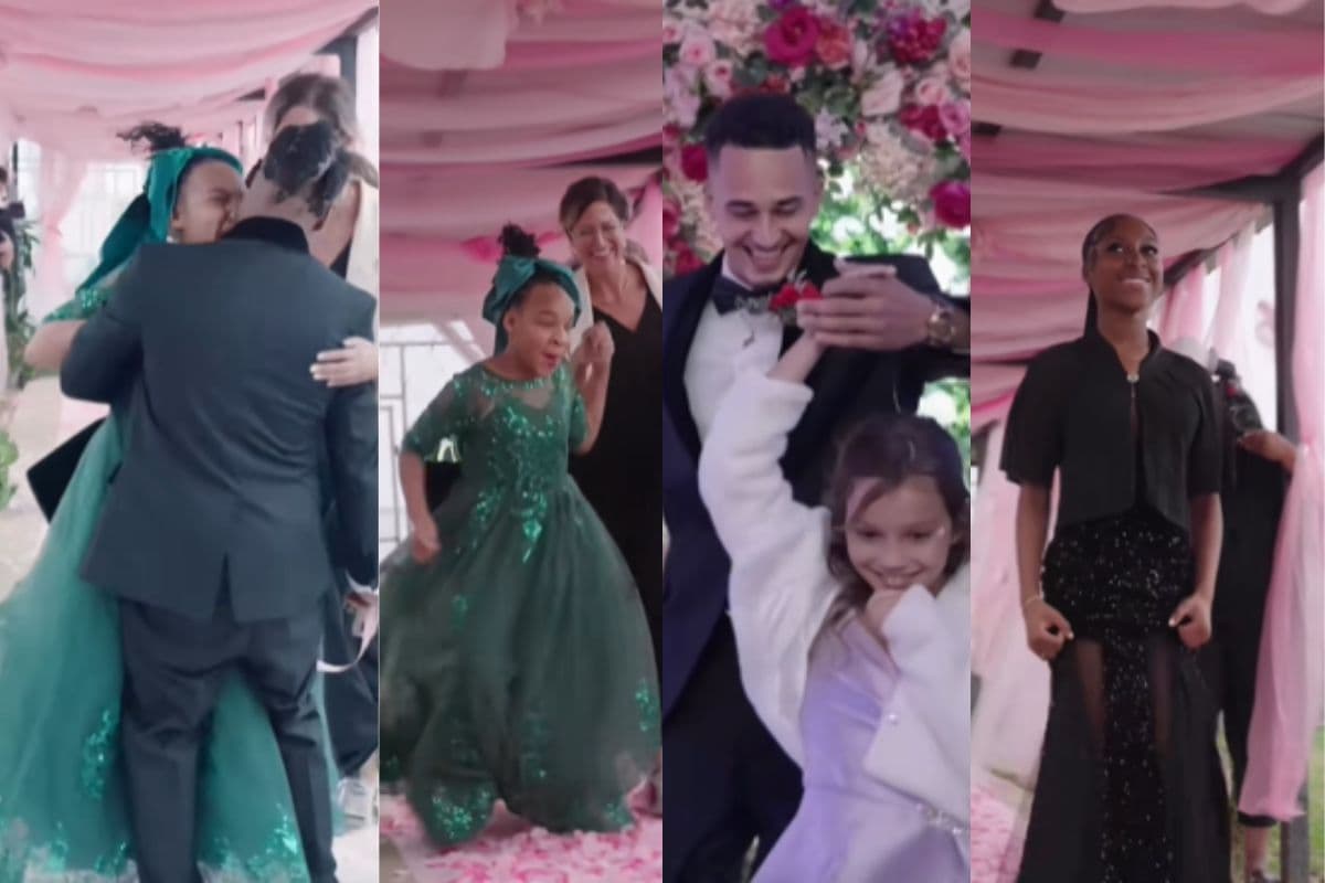 WATCH: Prisoner dads dance with daughters for first time in emotional prison reunion