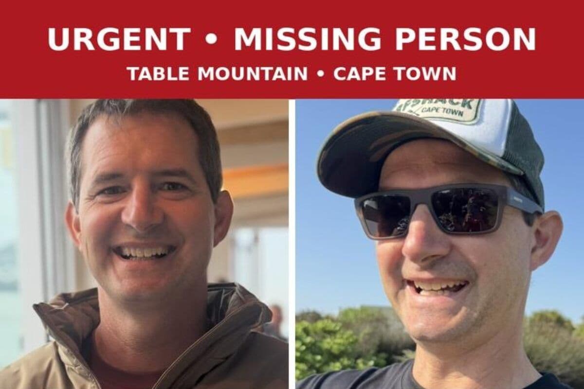 Desperate search under way for missing hiker on Table Mountain