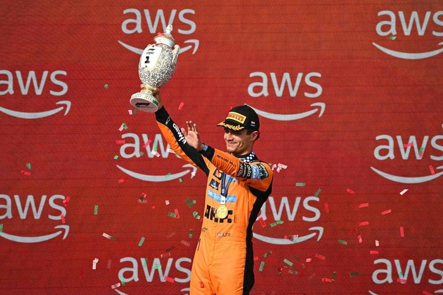 Norris grabs first race win of season in Hungary