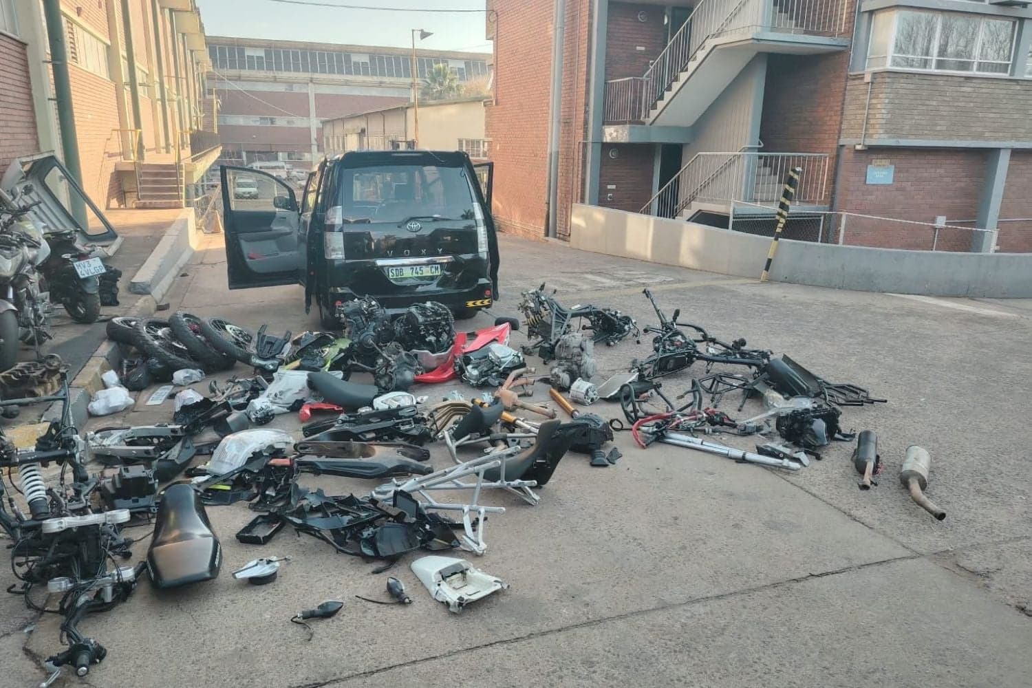 Ugandan nationals nabbed in cross‑border motorcycle smuggling bust