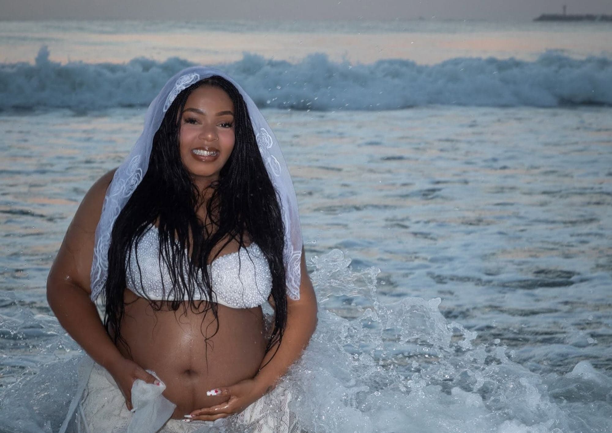 Shekhinah announces motherhood with maternity photos marking baby’s 3-month milestone