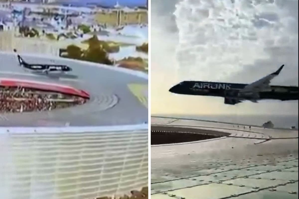 Dangerously low? Airlink performs daring DHL Stadium flyover