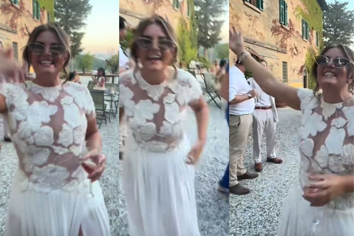 WATCH: Bride turns wedding heartbreak into celebration after groom calls it off